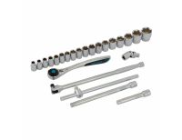  Набор инструментов, 1/2", CrV, 120 зубьев, 24 предмета Gross, фото 6 