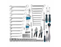  Набор инструментов, 1/4", 1/2", CrV, 120 зубьев, 78 предметов Gross, фото 4 