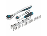  Набор инструментов, 1/4", 1/2", CrV, 120 зубьев, 101 предмет Gross, фото 12 