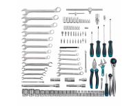  Набор инструментов, 1/4", 1/2", CrV, 120 зубьев, 101 предмет Gross, фото 4 