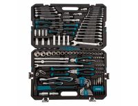  Набор инструментов, 1/4", 1/2", CrV, 120 зубьев, 115 предметов Gross, фото 3 