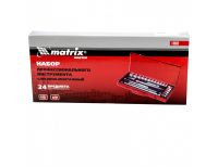  Набор торцевых головок с трещоткой 1/2", 24 предмета Matrix, фото 3 