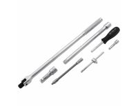  Набор инструментов, 1/4", 1/2", Cr-V, S2, усиленный кейс, 119 предметов Stels, фото 10 