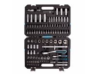  Набор инструментов, 1/4", 1/2", CrV, 120 зубьев, 109 предметов Gross, фото 3 