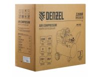  Компрессор воздушный DKV2200/50, Х-PRO 2.2 кВт, 400 л/мин, 50 л Denzel, фото 12 