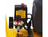  Компрессор воздушный DLC1300/24 безмасляный 1.3 кВт, 24 литра, 206 л/мин Denzel, фото 14 