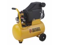  Компрессор воздушный DLC1300/24 безмасляный 1.3 кВт, 24 литра, 206 л/мин Denzel, фото 2 