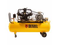  Компрессор воздушный BCW3000-T/100, ременный привод, 3.0 кВт, 100 литров, 520 л/мин Denzel, фото 4 