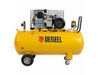 Компрессор воздушный BCI3000-T/200, ременный привод , 3.0 кВт, 200 литров, 530 л/мин Denzel, фото 6 