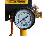  Компрессор воздушный BCI3000-T/200, ременный привод , 3.0 кВт, 200 литров, 530 л/мин Denzel, фото 9 