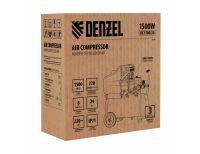  Компрессор воздушный DC1500/24, прямой привод, 1.5 кВт, 24 литра, 220 л/мин Denzel, фото 13 