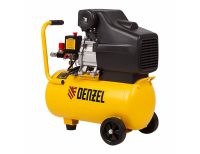  Компрессор воздушный DC1500/24, прямой привод, 1.5 кВт, 24 литра, 220 л/мин Denzel, фото 3 