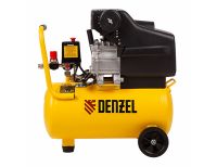  Компрессор воздушный DC1500/24, прямой привод, 1.5 кВт, 24 литра, 220 л/мин Denzel, фото 5 