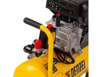  Компрессор воздушный DC1500/24, прямой привод, 1.5 кВт, 24 литра, 220 л/мин Denzel, фото 6 