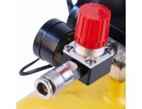  Компрессор DLS950/24 безмаслянный малошумный 950 Вт, 165 л/мин, ресивер 24 л Denzel, фото 10 