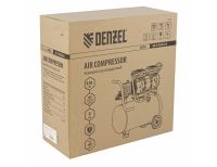  Компрессор DLS950/24 безмаслянный малошумный 950 Вт, 165 л/мин, ресивер 24 л Denzel, фото 17 