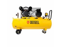  Компрессор воздушный BCV2300/100, ременный привод, 2.3 кВт, 100 литров, 440 л/мин Denzel, фото 3 