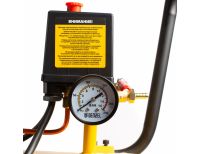  Компрессор воздушный BCV2300/100, ременный привод, 2.3 кВт, 100 литров, 440 л/мин Denzel, фото 6 