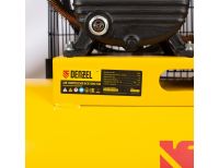  Компрессор воздушный BCV2300/100, ременный привод, 2.3 кВт, 100 литров, 440 л/мин Denzel, фото 9 