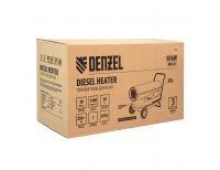  Дизельная тепловая пушка DHG-50, 50 кВт, 1100 м3/ч, прямой нагрев Denzel, фото 23 