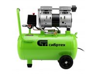  Компрессор безмаслянный малошумный МБ 1100/24,1100 Вт, 24 л, 170 л/мин Сибртех, фото 5 