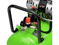  Компрессор безмаслянный малошумный МБ 2250/100, 2250 Вт, 100л, 400 л/мин Сибртех, фото 10 