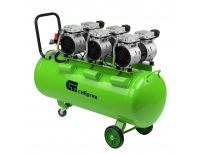  Компрессор безмаслянный малошумный МБ 2250/100, 2250 Вт, 100л, 400 л/мин Сибртех, фото 3 