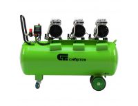  Компрессор безмаслянный малошумный МБ 2250/100, 2250 Вт, 100л, 400 л/мин Сибртех, фото 4 