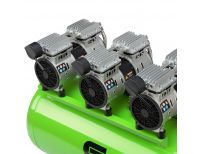  Компрессор безмаслянный малошумный МБ 2250/100, 2250 Вт, 100л, 400 л/мин Сибртех, фото 8 