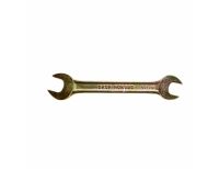  Ключ рожковый, 12 х 13 мм, желтый цинк Сибртех, фото 1 