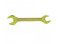  Ключ рожковый, 24 х 27 мм, желтый цинк Сибртех, фото 1 