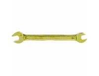  Ключ рожковый, 6 х 7 мм, желтый цинк Сибртех, фото 1 