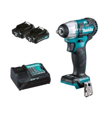  Аккумуляторный ударный гайковёрт Makita TW160DWAE, фото 6 
