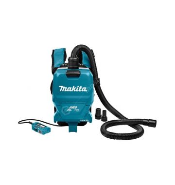  Аккумуляторный ранцевый пылесос Makita DVC265ZXU, фото 3 