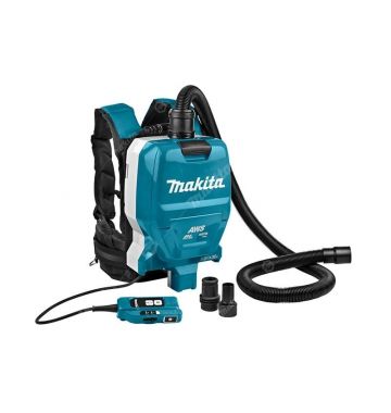  Аккумуляторный ранцевый пылесос Makita DVC265ZXU, фото 4 