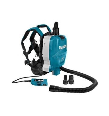  Аккумуляторный ранцевый пылесос Makita DVC265ZXU, фото 5 