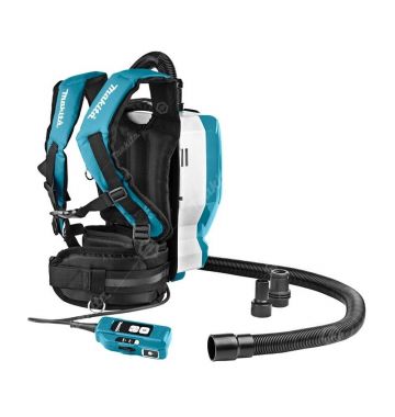  Аккумуляторный ранцевый пылесос Makita DVC265ZXU, фото 6 