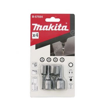  Набор торцовых головок Makita B-57554, фото 2 