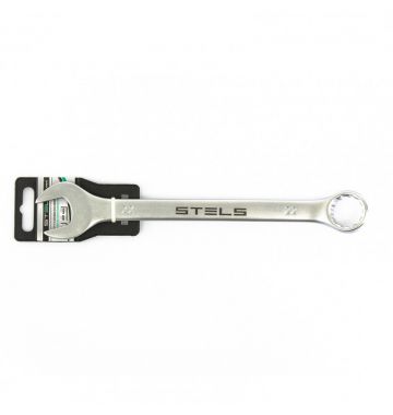  Ключ комбинированный, 22 мм, CrV, матовый хром Stels, фото 4 