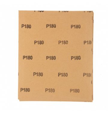  Шлифлист на бумажной основе, P 180, 230 х 280 мм, 10 шт, водостойкий Matrix, фото 2 
