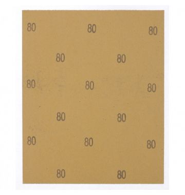  Шлифлист на бумажной основе, P 80, 230 х 280 мм, 10 шт, водостойкий Matrix, фото 3 