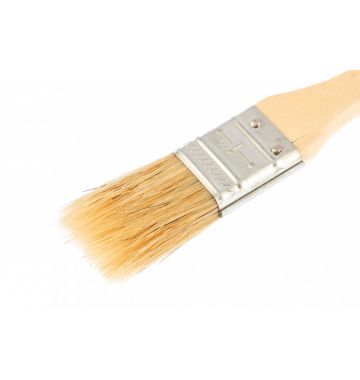  Кисть плоская Slimline 1" (25 мм), натуральная щетина, деревянная ручка Sparta, фото 2 