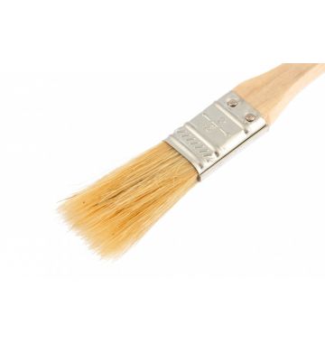  Кисть плоская Slimline 3/4" (20 мм), натуральная щетина, деревянная ручка Sparta, фото 2 