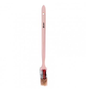  Кисть радиаторная 1.5", натуральная щетина, деревянная ручка MTX, фото 4 