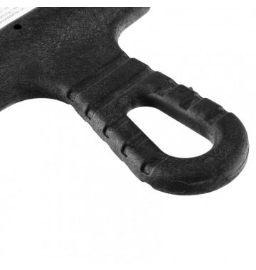  Шпатель из нержавеющей стали, 250 мм, зуб 10 х 10 мм, пластмассовая ручка Sparta, фото 4 
