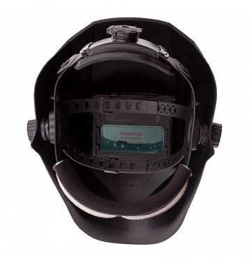  Щиток защитный лицевой (маска сварщика) с автозатемнением Ф1, коробка Сибртех, фото 4 
