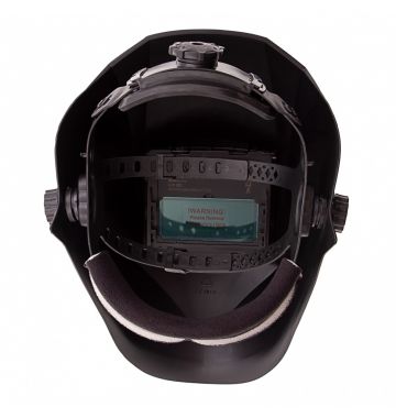  Щиток защитный лицевой (маска сварщика) с автозатемнением Ф5, коробка Сибртех, фото 4 