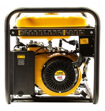  Генератор бензиновый GE 8900, 8.5 кВт, 220 В/50 Гц, 25 л, ручной старт Denzel, фото 6 