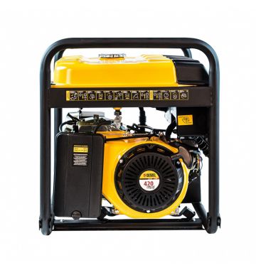  Генератор бензиновый PS 80 E-3, 6.6 кВт, 400 В, 25 л, электростартер Denzel, фото 6 