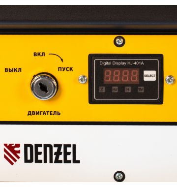  Генератор бензиновый PS 80 E-3, 6.6 кВт, 400 В, 25 л, электростартер Denzel, фото 9 